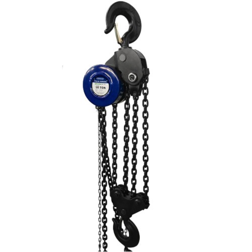 Talha manual com capacidade de 10.000 kg e 5 metros de corrente - TA-11 Talha manual com capacidade de 10.000 kg e 5 metros de corrente - TA-11
