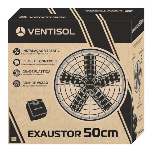 Exaustor axial 50 cm - Linha Comercial 220V Exaustor axial 50 cm - Linha Comercial 220V