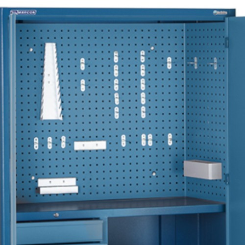 Arm�rio para ferramentas com 1 prateleira 5 gavetas e porta em a�o - AM-1004