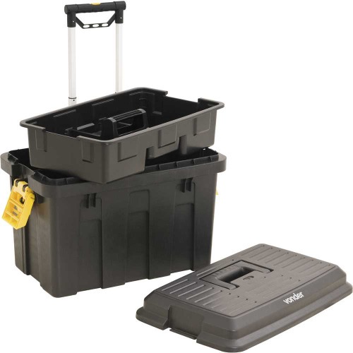 Caixa pl�stica para ferramentas com rodas 62,0 x 44,0 x 44,5 cm - CRV0 200