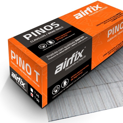 Pino para pinador pneum�tico tipo T 1,4 x 50 mm com 3.040 pe�as - T50