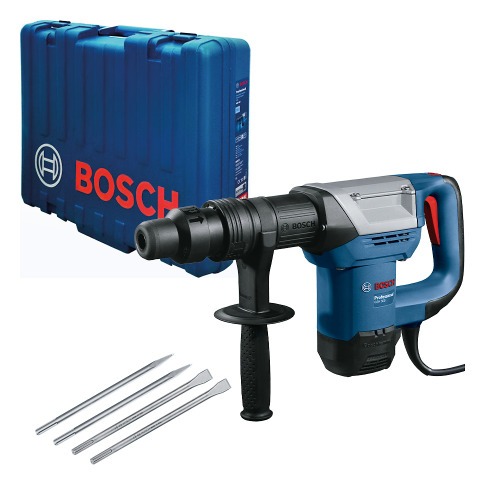 Martelo demolidor 1.100 watts 7,5 joules SDS Max com 4 cinz�is - GSH 500  220V
