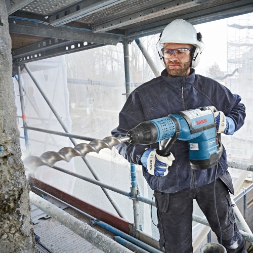 Martelo Perfurador Rompedor 1.700W 19 joules SDS Max com maleta - GBH 12-52 D  220V