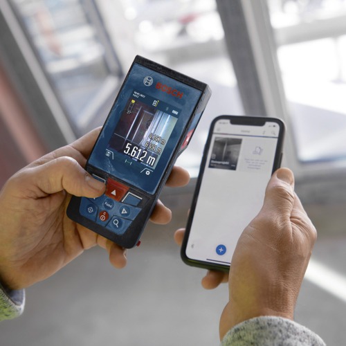 Trena a laser com leitura at� 100 metros com Bluetooth - GLM 100-25 C