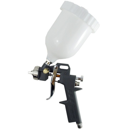 Pistola de pintura HVLP tipo gravidade com 3 bicos 1,2/1,5 e 1,8mm - 05457