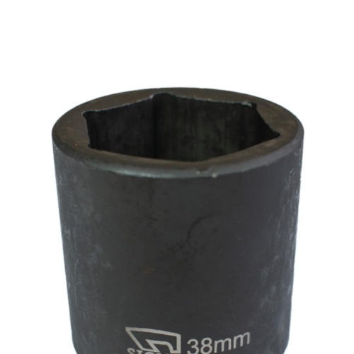 Soquete sextavado de impacto longo 38 mm encaixe 3/4