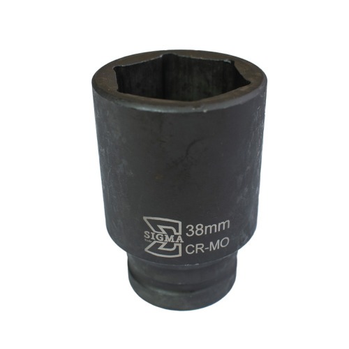 Soquete sextavado de impacto longo 38 mm encaixe 3/4