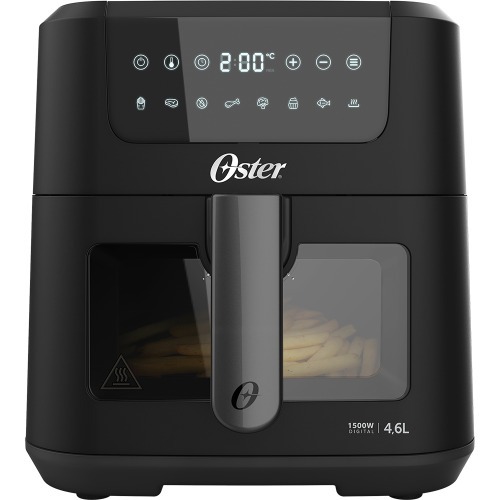Fritadeira el�trica sem �leo air fryer digital 4,6l 1500w com visor clear - OFRT970  110V