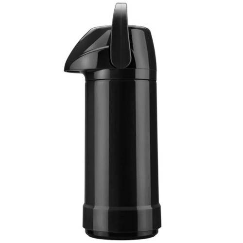 Garrafa térmica de pressão 1,0 litro Preto - GLT Garrafa térmica de pressão 1,0 litro Preto - GLT