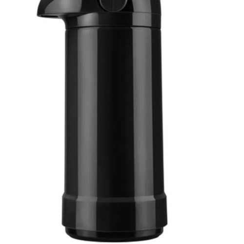 Garrafa térmica de pressão 1,0 litro Preto - GLT Garrafa térmica de pressão 1,0 litro Preto - GLT