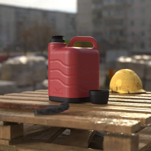 Garraf�o t�rmico 5 Litros Vermelho Pro - Velvet