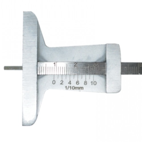 Medidor de desgaste de pneus em a�o