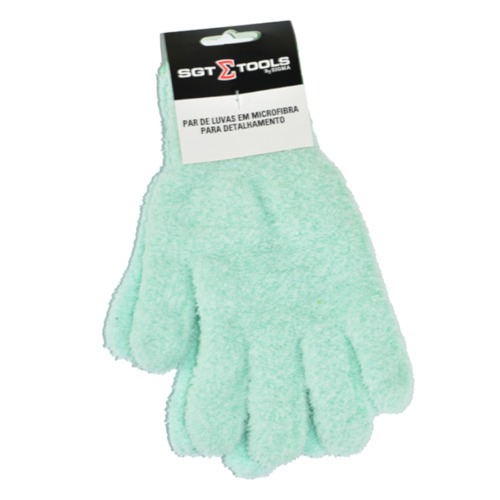 Luva de microfibra para detalhamento