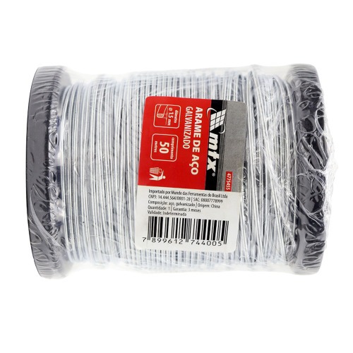 Arame de a�o Galvanizado 1,5 mm x 50 metros - 4775455