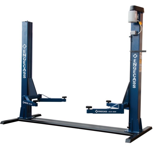 Elevador automotivo 2,6T lubrificação a óleo azul trifásico - ECO 2600 Elevador automotivo 2,6T lubrificação a óleo azul trifásico - ECO 2600