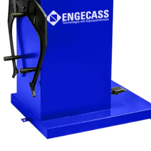 Balanceadora de rodas manual computadorizada azul - BALM 460  220V