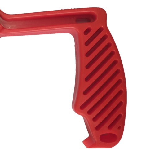 Escova manual para limpeza de boinas de polimento