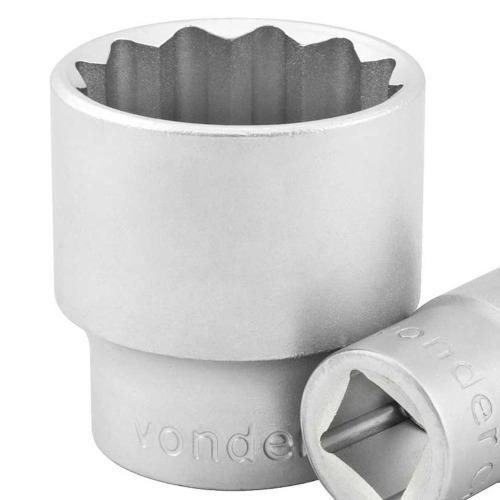 Soquete estriado 36 mm encaixe 3/4