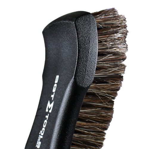 Escova manual ultra macia de crina de cavalo cabo ergon�mico - 0752013966