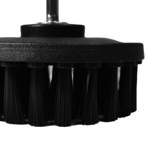 Escova rotativa para limpeza de estofados 120 mm para furadeira e politriz M14