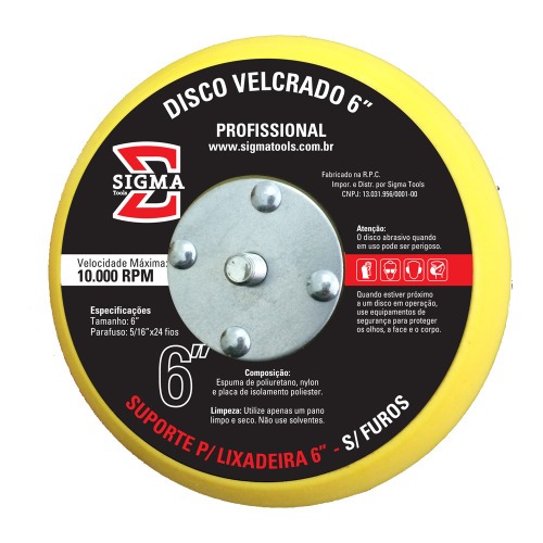 Disco velcrado 6