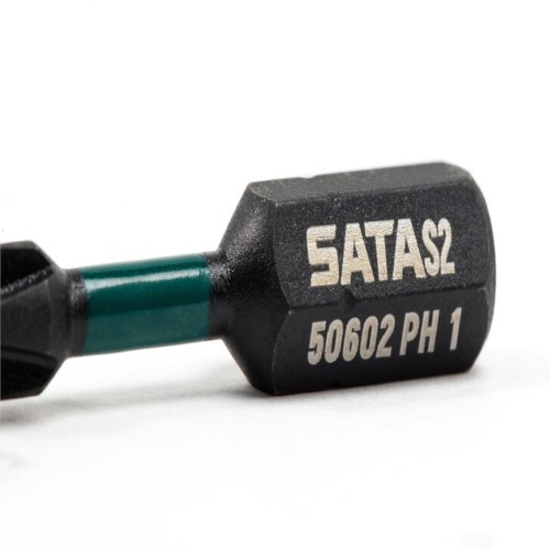 Jogo de bits de impacto philips Ph1 x 29mm encaixe 1/4