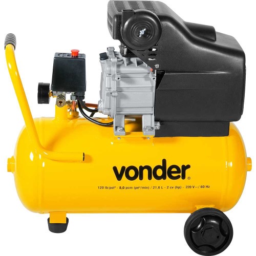 Compressor de ar 8,0 p�s 21,6L 2 hp 120 libras MCV 216  220V
