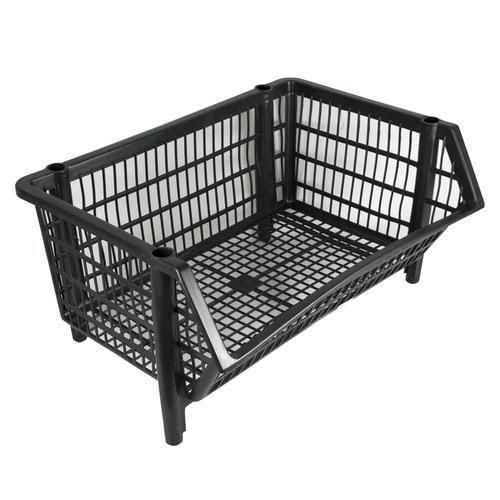 Cesto expositor plástico empilhável médio 41 x 27 x 57 cm - COMPT Cesto expositor plástico empilhável médio 41 x 27 x 57 cm - COMPT