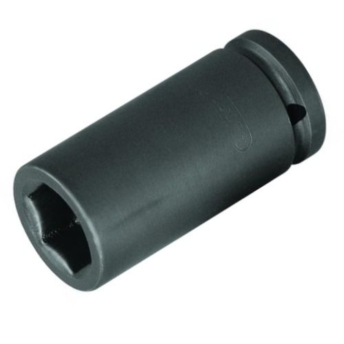 Soquete sextavado de impacto longo 12 mm encaixe 1/2 Soquete sextavado de impacto longo 12 mm encaixe 1/2