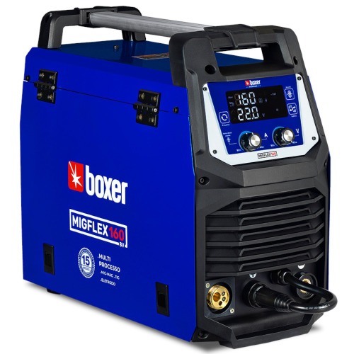 Inversora de solda Multiprocesso 160A para Eletrodo Mig e Tig - MIGFLEX 160BV 110V/220V Inversora de solda Multiprocesso 160A para Eletrodo Mig e Tig - MIGFLEX 160BV 110V/220V