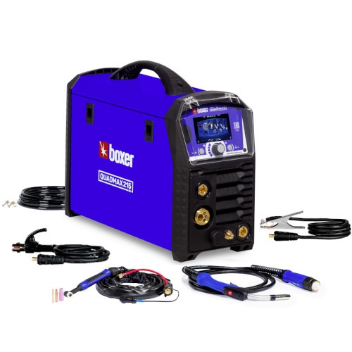 Inversora de Solda Multiprocesso 200A para Eletrodo Mig e Tig - QUADMAX 215 BV  110V/220V