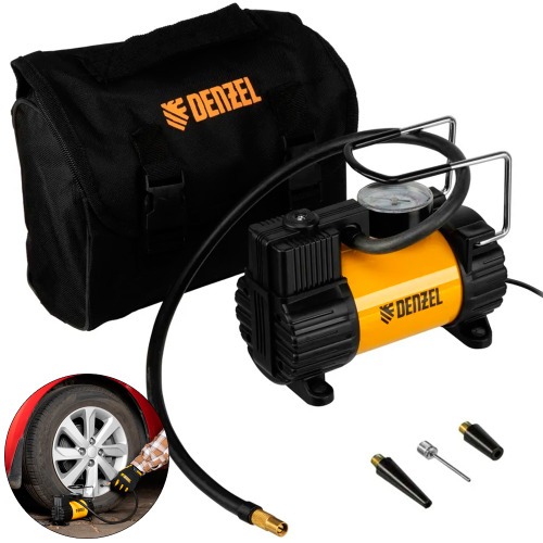Compressor de ar automotivo port�til 12V 37L/min com bolsa - 5805555
