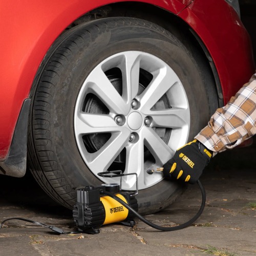 Compressor de ar automotivo port�til 12V 37L/min com bolsa - 5805555