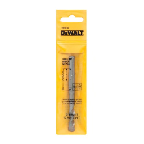 Broca de w�dea para concreto 10 x 145 x 210 mm - SDS Plus