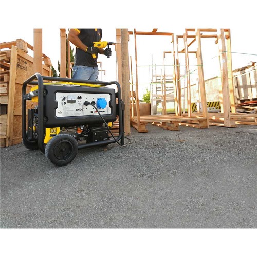 Gerador de energia 7,1Kva a gasolina monof�sico 4 tempos - GGV 7100  110V/220V