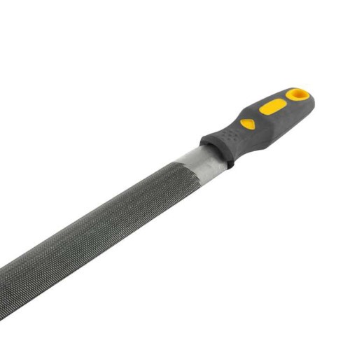 Lima meia-cana bastarda 12'' com cabo Lima meia-cana bastarda 12'' com cabo