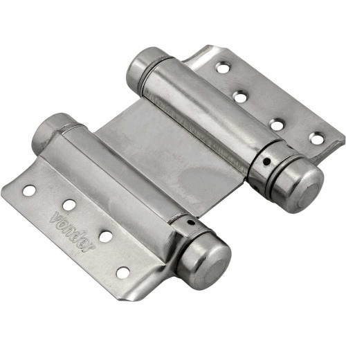 Dobradiça para porta 3'' niquelada vai e vem - Vonder Dobradiça para porta 3'' niquelada vai e vem - Vonder