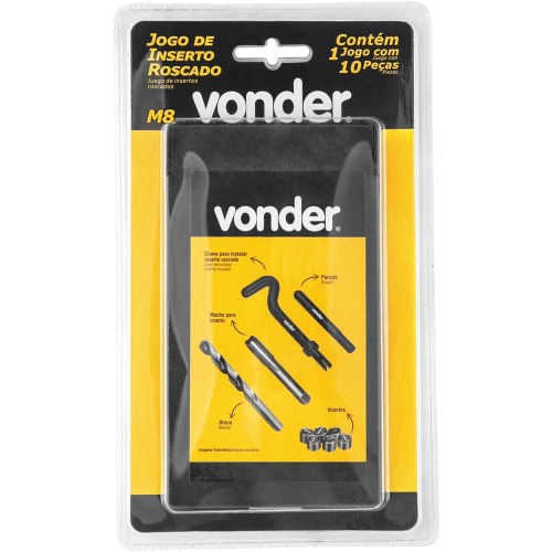 Jogo de instalação de inserto M8 Jogo de instalação de inserto M8