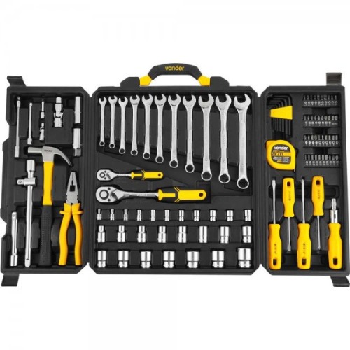 Jogo de ferramentas para mec�nico com 110 pe�as