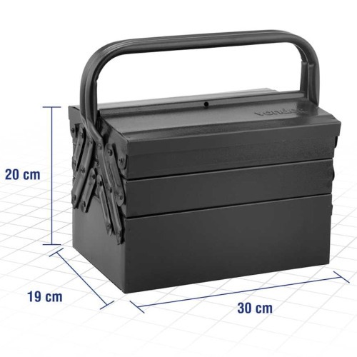 Caixa para ferramentas com 5 gavetas 30 x 19 x 20 cm - Vonder