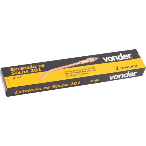 Extensão de solda 201 oxigênio e acetileno nº04 Extensão de solda 201 oxigênio e acetileno nº04
