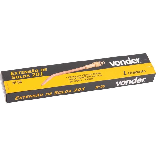 Extens�o de solda 201 oxig�nio e acetileno n�06
