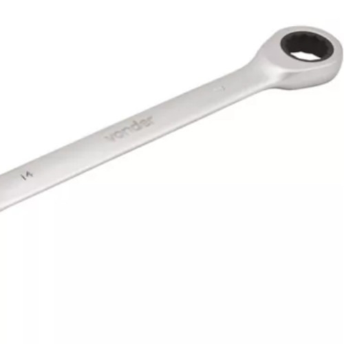 Chave estrela 14 x 15 mm com catraca 