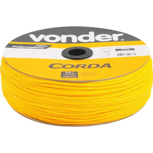 Corda multifilamento tran�ada 4 mm com rolo de 360 metros