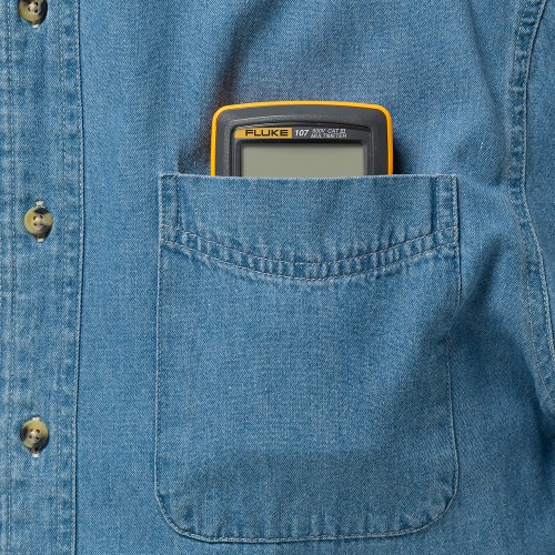 Multímetro digital portátil 600V CAT III - 107 Multímetro digital portátil 600V CAT III - 107