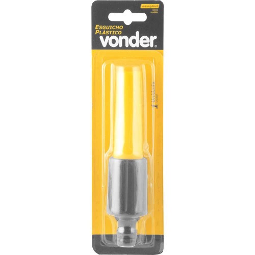 Esguicho pl�stico com jato regul�vel engate 1/2