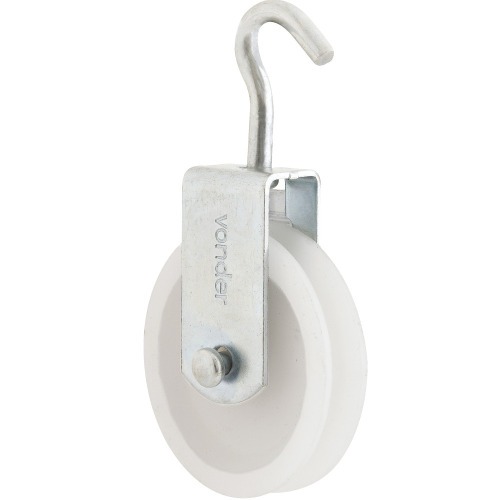 Roldana pl�stica com di�metro de 4 cm