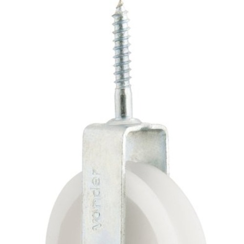 Roldana pl�stica 6 cm com parafuso