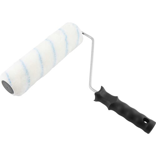 Rolo de lã para pintura antirrespingo 23 cm com suporte - VD 959 Rolo de lã para pintura antirrespingo 23 cm com suporte - VD 959