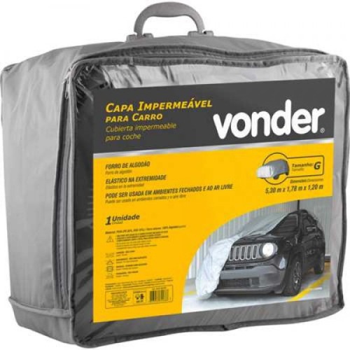 Capa imperme�vel para carro tamanho G  